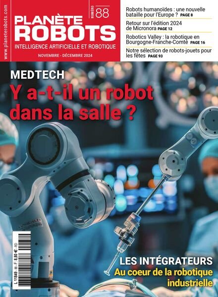Planete Robots – Novembre-Decembre 2024 Cover