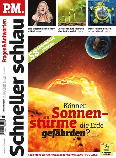 PM Schneller Schlau – November 2024 Cover