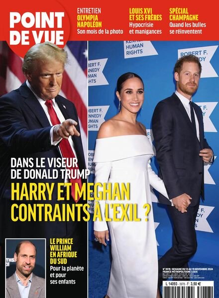 Point de Vue N3978 – 8 Novembre 2024 Cover
