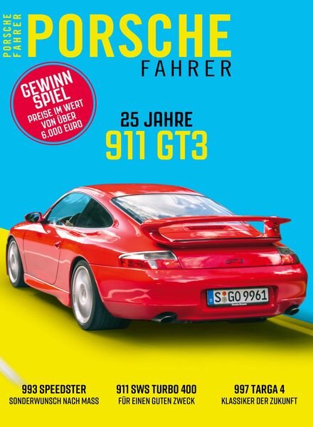 Porsche Fahrer – November 2024 Cover