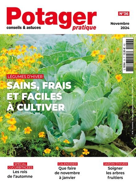 Potager Pratique – Novembre 2024 Cover