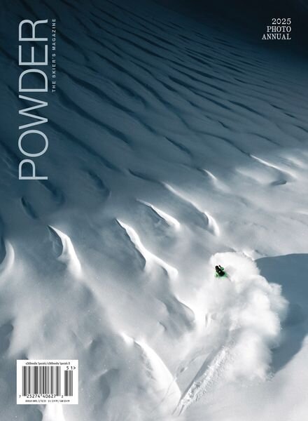 Powder Magazine – 2025 Photo Annual Cover