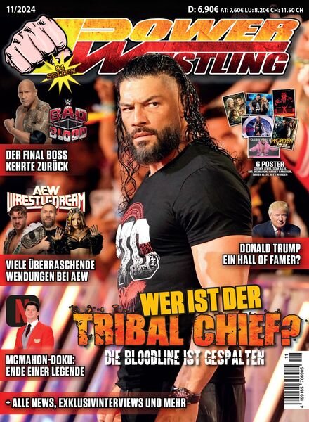 Power-Wrestling – November 2024 Cover