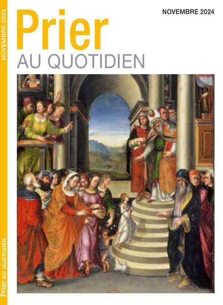 Prier au quotidien – Novembre 2024 Cover