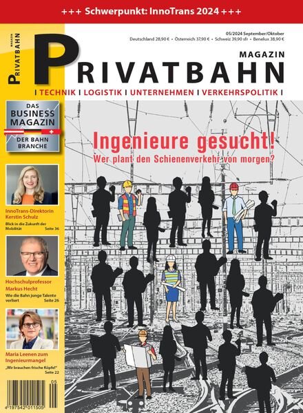 Privatbahn Magazin – September-Oktober 2024 Cover