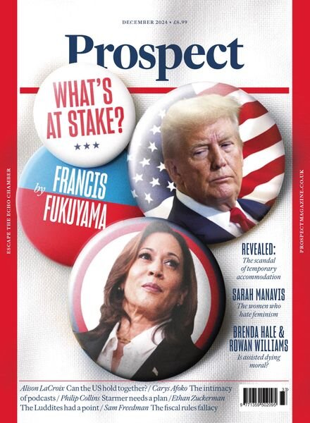 Prospect Magazine – December 2024 Cover