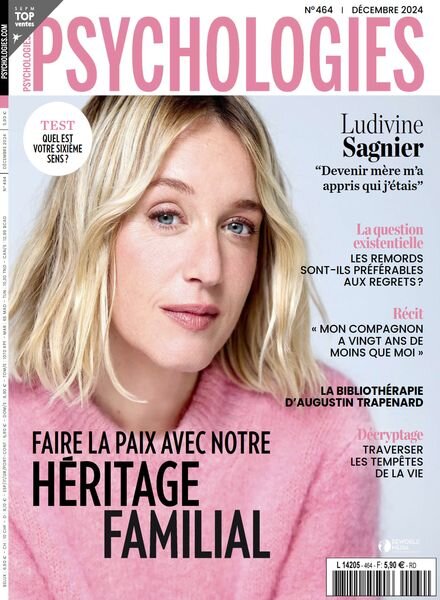 Psychologies France – Decembre 2024 Cover
