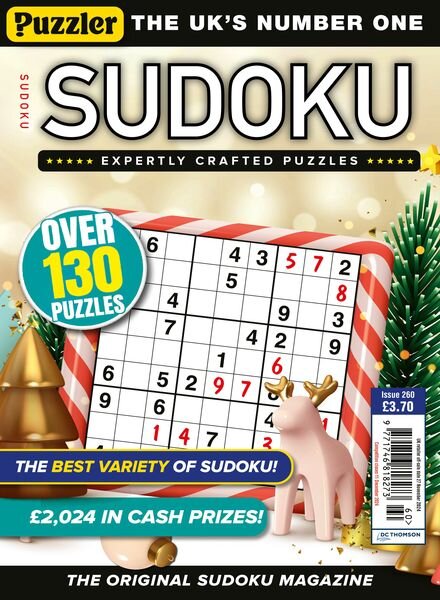 Puzzler Sudoku – Issue 260 2024 Cover