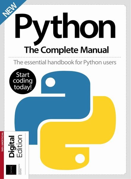 Python The Complete Manual – 17th Edition – 31 October 2024 Cover