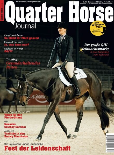 Quarter Horse Journal – Dezember 2024 Cover