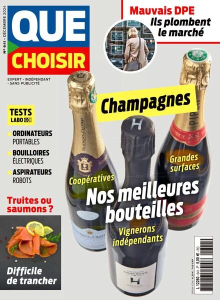 Que Choisir – Decembre 2024 Cover