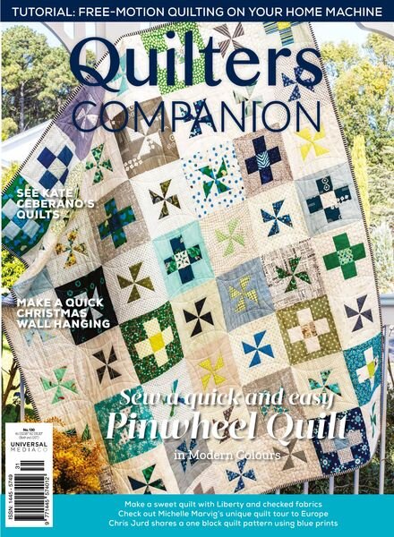 Quilters Companion – Issue 130 2024 Cover