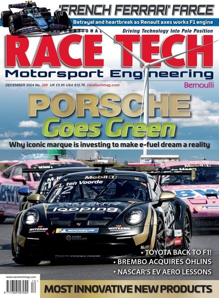 Race Tech – December 2024 Cover