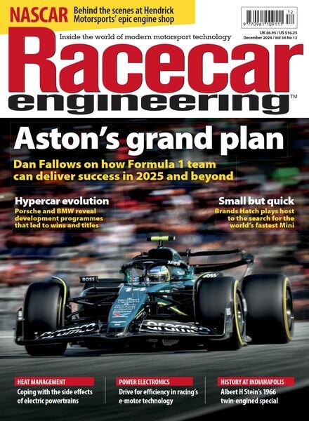 Racecar Engineering – December 2024 Cover
