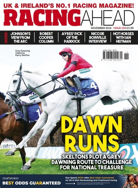 Racing Ahead – November 2024 Cover