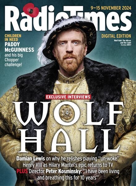 Radio Times – 9 November 2024 Cover