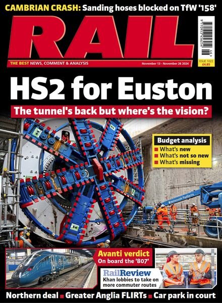 Rail – 13 November 2024 Cover