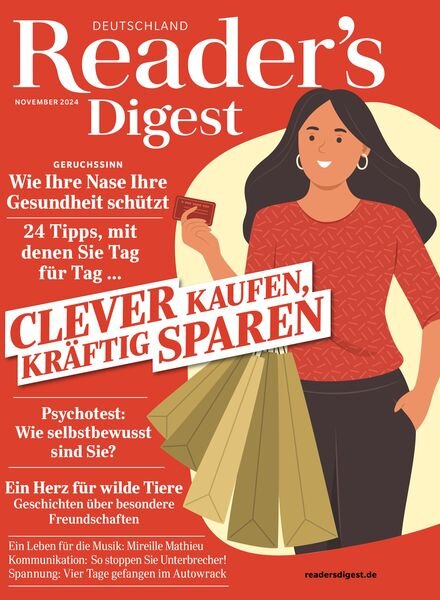 Reader’s Digest Germany – November 2024 Cover