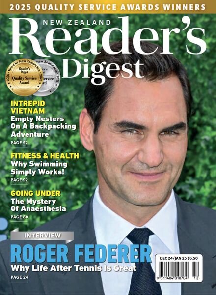 Reader’s Digest New Zealand – December 2024 – January 2025 Cover