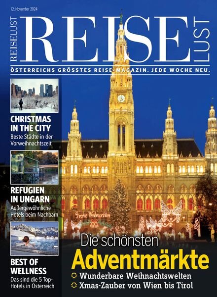 Reiselust – 12 November 2024 Cover