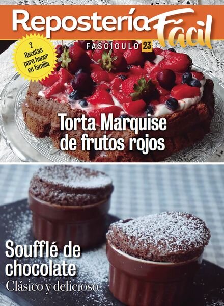 Reposteria facil – Noviembre 2024 Cover
