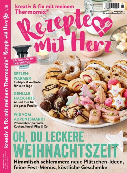 Rezepte mit Herz – November-Dezember 2024 Cover
