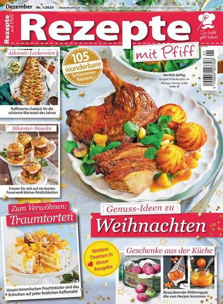 Rezepte mit Pfiff – Dezember 2024 Cover
