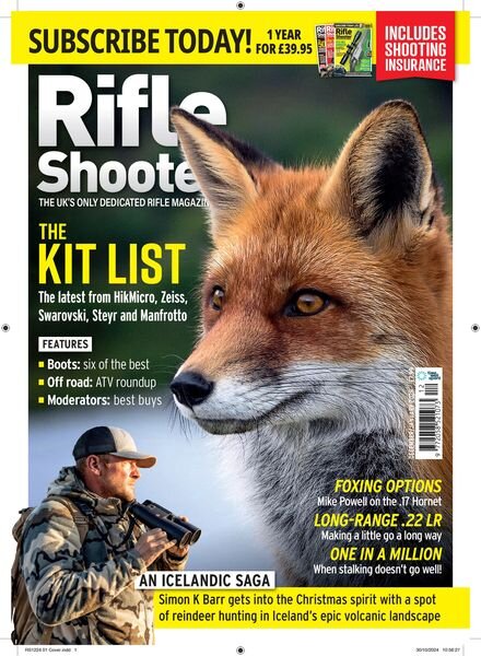 Rifle Shooter – December 2024 – January 2025 Cover