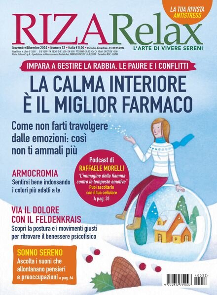 Riza Relax – Novembre 2024 Cover