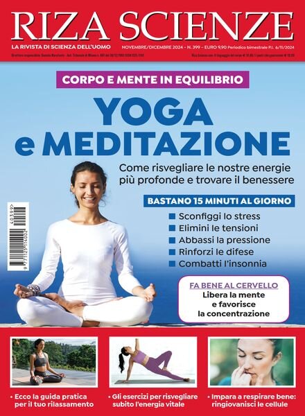 Riza Scienze – Novembre-Dicembre 2024 Cover