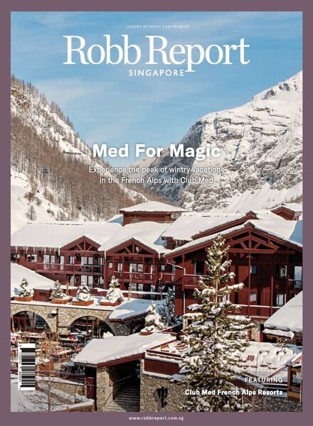 Robb Report Singapore – November 2024 Cover