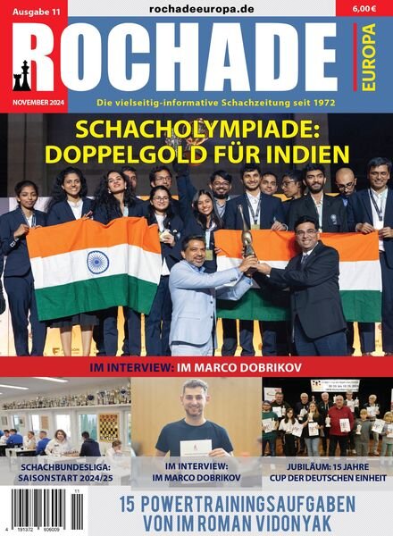 Rochade Europa – November 2024 Cover