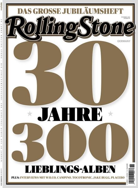 Rolling Stone Germany – November 2024 Cover