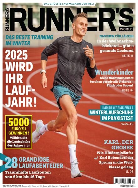 Runner’s World Germany – Dezember 2024 Cover