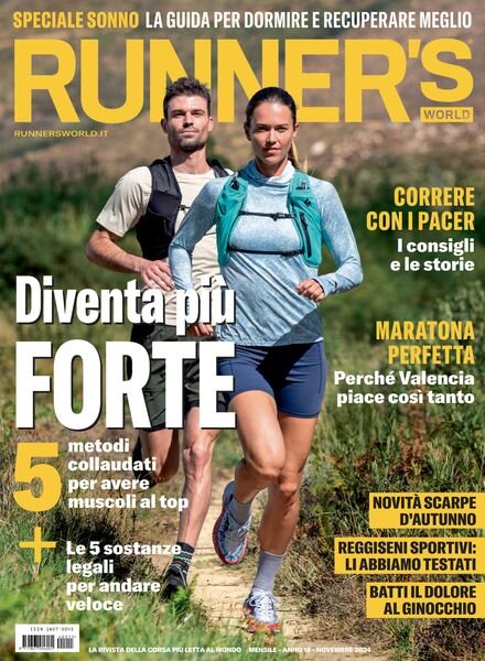 Runner’s World Italia – Novembre 2024 Cover