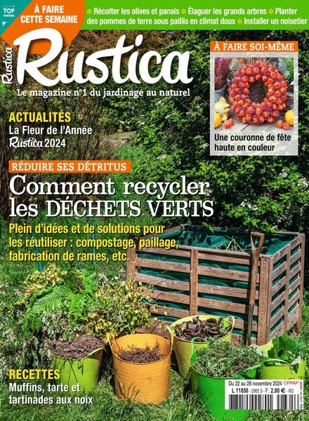 Rustica – 22 Novembre 2024 Cover