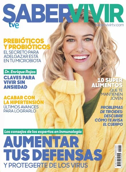 Saber Vivir – Noviembre 2024 Cover