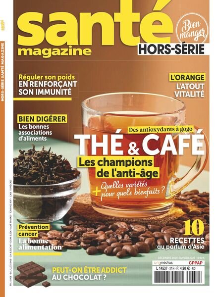 Sante Magazine – Hors-Serie N 37 – Decembre 2024 – Janvier 2025 Cover