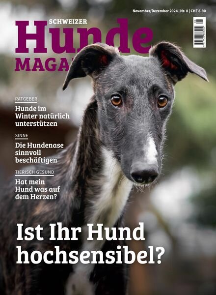 Schweizer Hunde Magazin – November-Dezember 2024 Cover