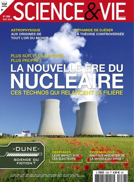 Science & Vie – Novembre 2024 Cover