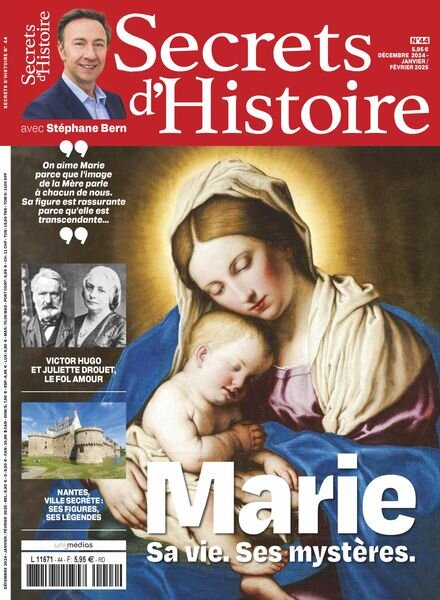 Secrets d’Histoire – Decembre 2024 – Janvier-Fevrier 2025 Cover