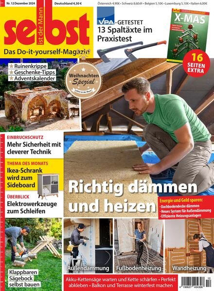 Selbst ist der Mann – Dezember 2024 Cover