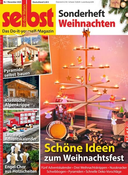 Selbst ist der Mann – Sonderheft Weihnachten – November 2024 Cover
