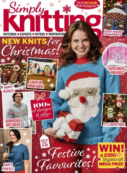 Simply Knitting – December 2024 Cover