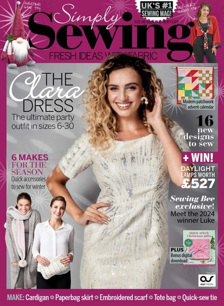 Simply Sewing – Issue 127 2024 Cover