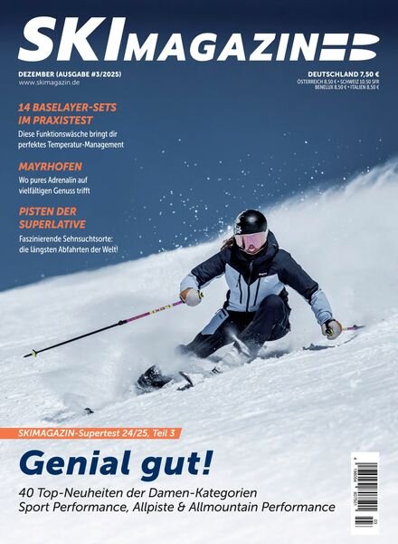SkiMAGAZIN – Dezember 2024 Cover