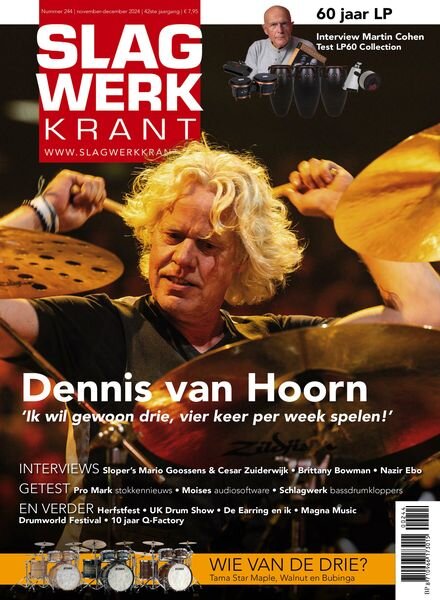 Slagwerkkrant – November-December 2024 Cover