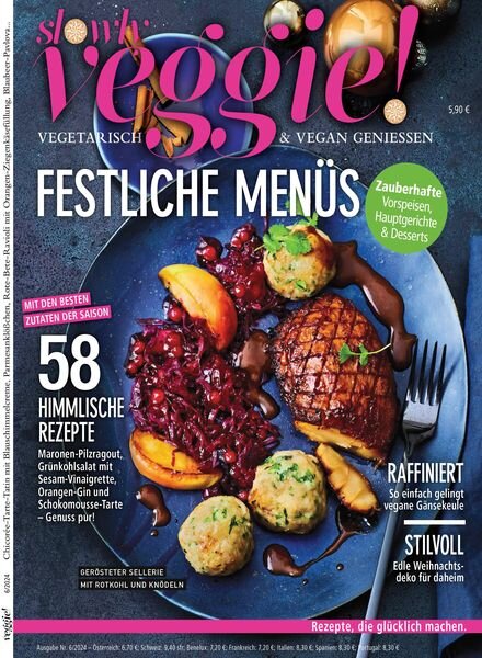 Slowly Veggie – November 2024 Cover