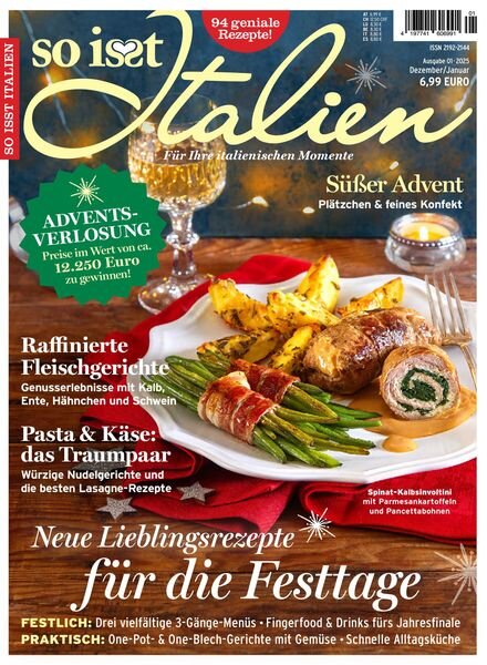 So isst Italien – Dezember 2024 – Januar 2025 Cover