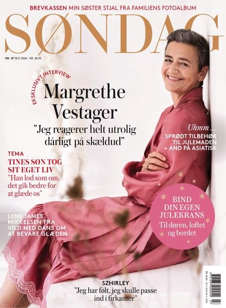 Sondag – 18 November 2024 Cover